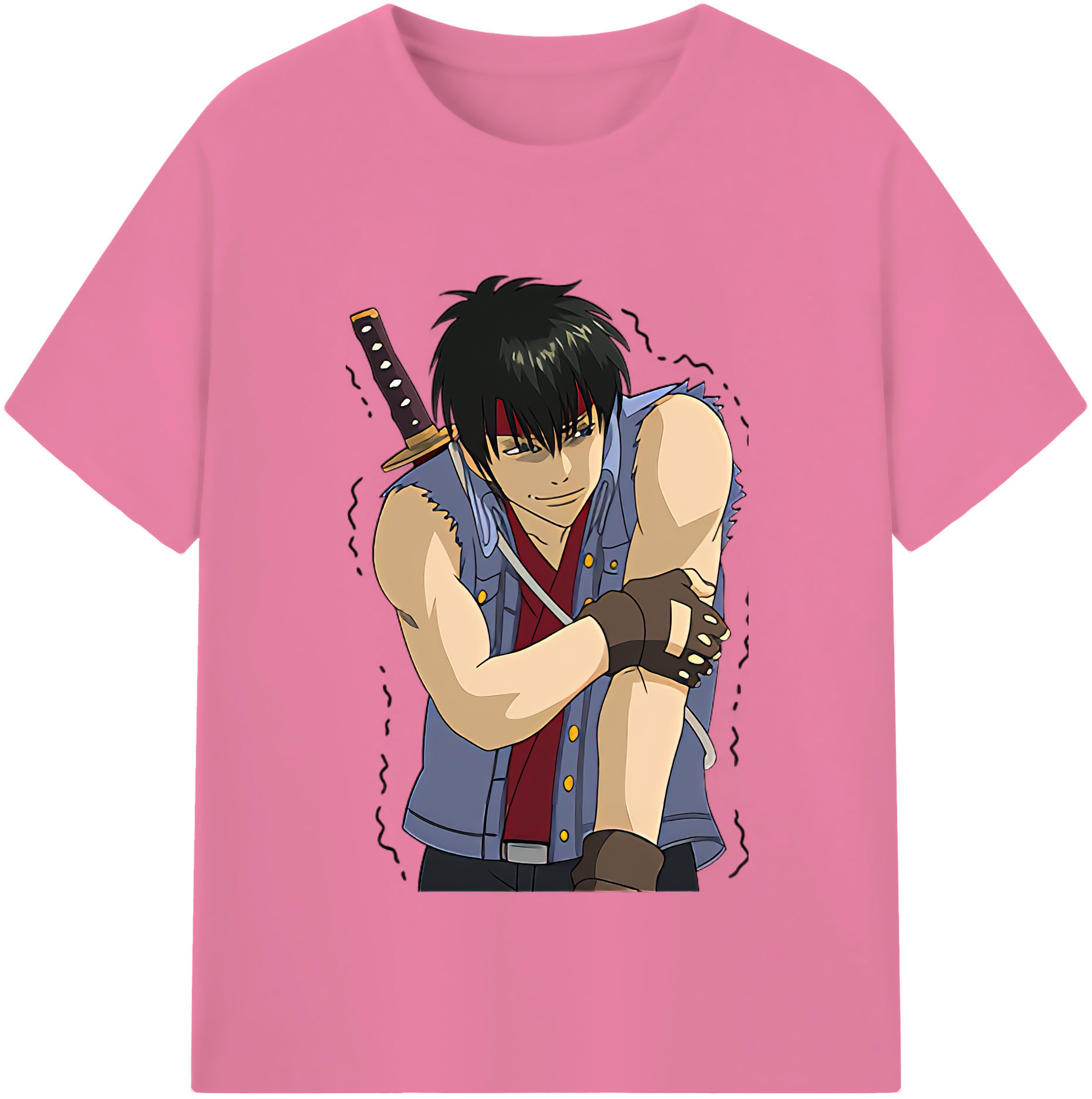 （画像用） ぎんたま 坂田銀時（さかたぎんとき） 神楽 志村新八（しむら しんぱち） GINTAMA Sakata Gintoki Kagura Shimura Shinpachi 綿100％半袖Tシャツ（フロントプリント）
